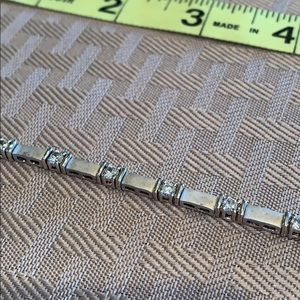 Tennis bracelet costume jewelry